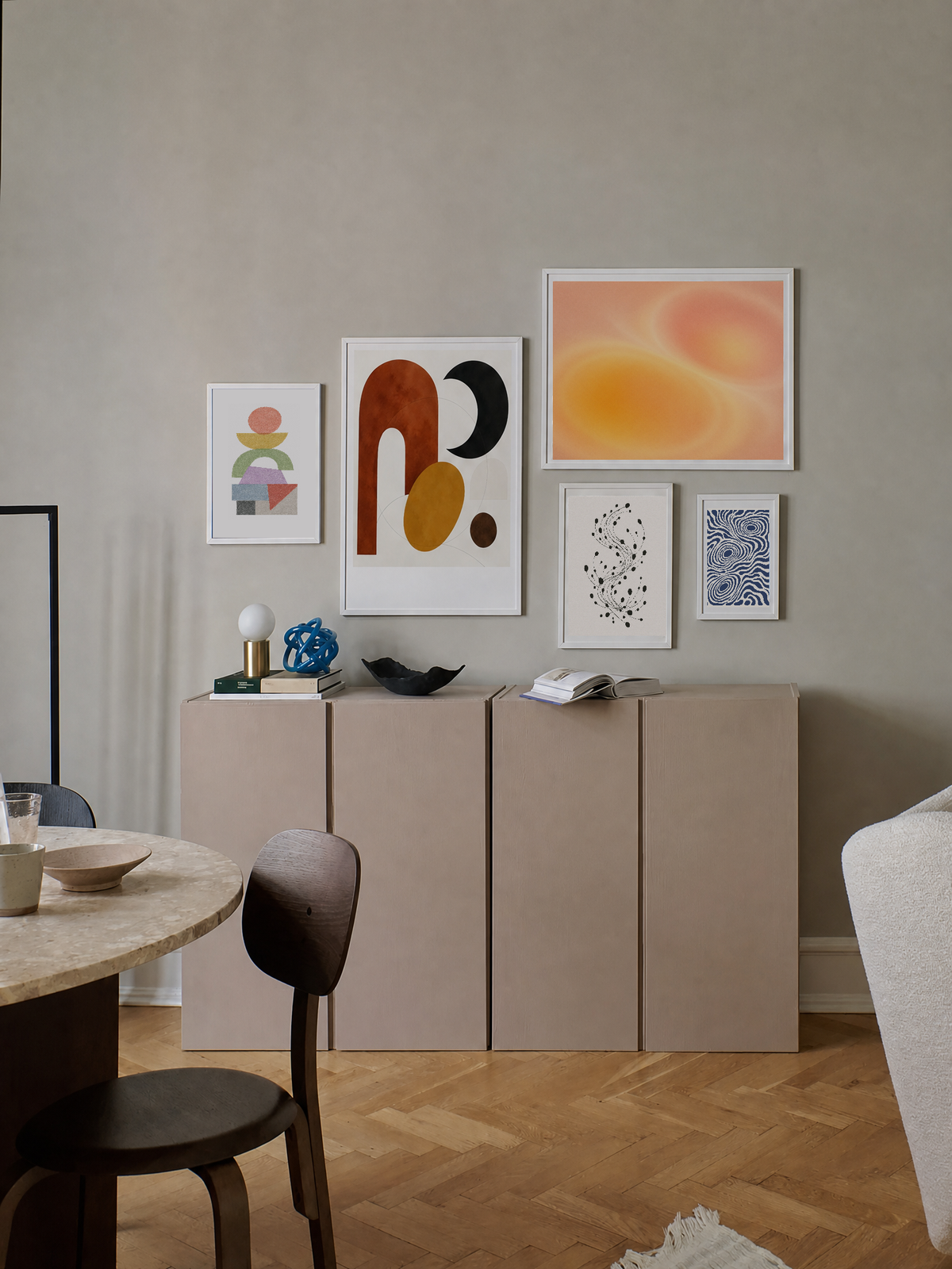 Maan boven Terracotta – interieurbeeld 4