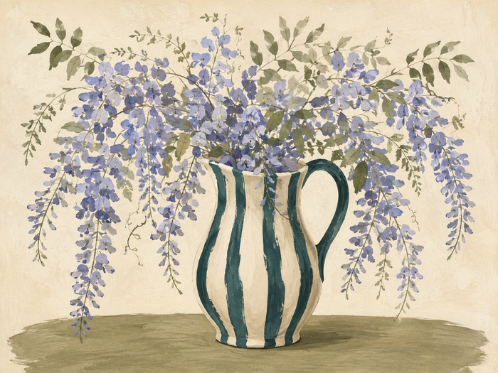 Wisteria in Stilte