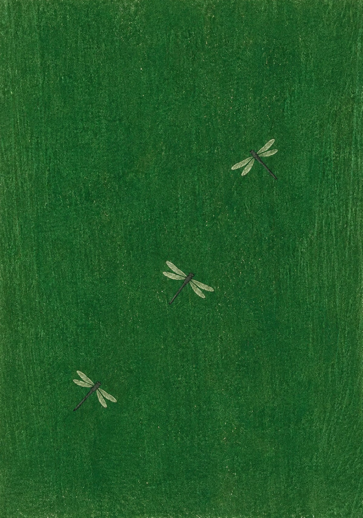 Libellen in het Groen – Natuur Poster