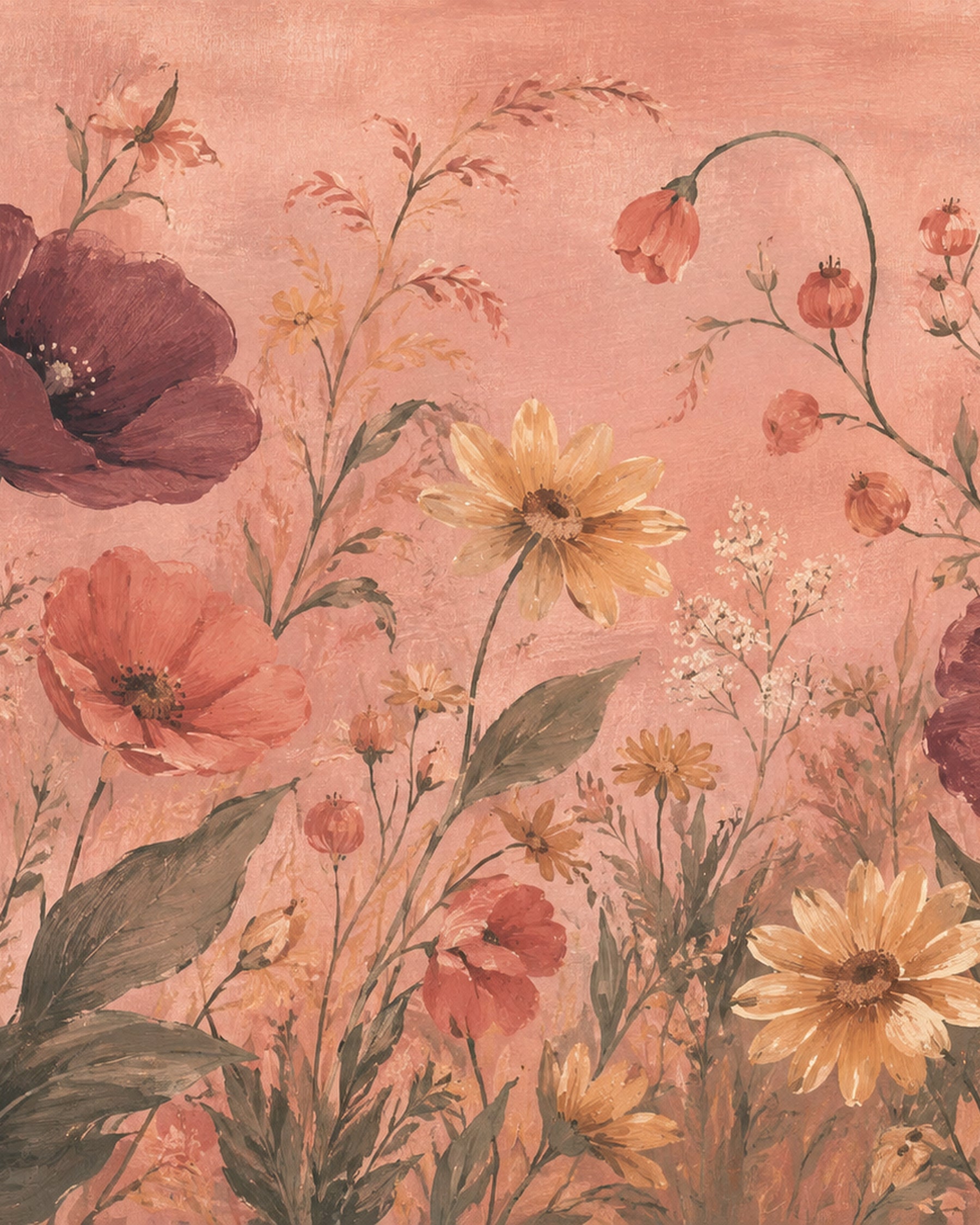 Wilde Bloesem in Blush – afbeelding 3