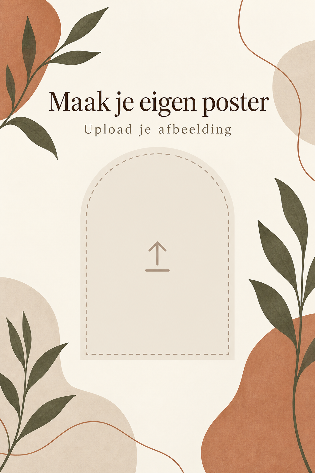 Voorbeeld van een poster